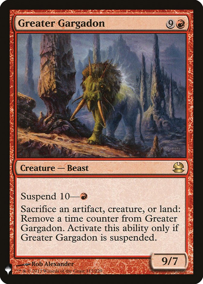 Gargadon majeur [Booster mystère]