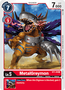 MetalGreymon [ST1-09] (Tamer Battle Pack) [Baraja de Inicio: Gaia Red Promos]