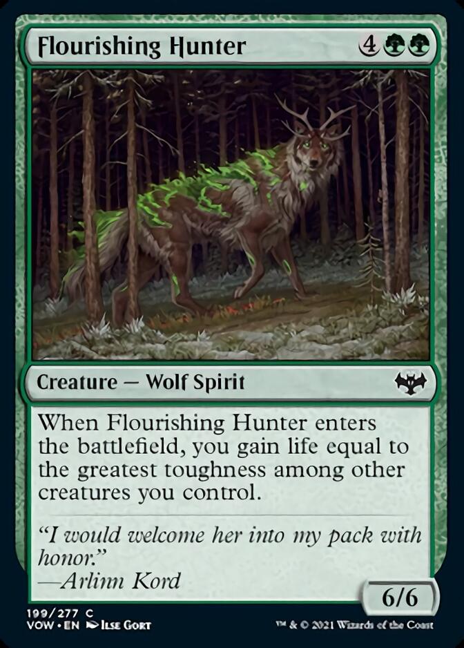 Cazador Floreciente [Innistrad: Voto Carmesí]