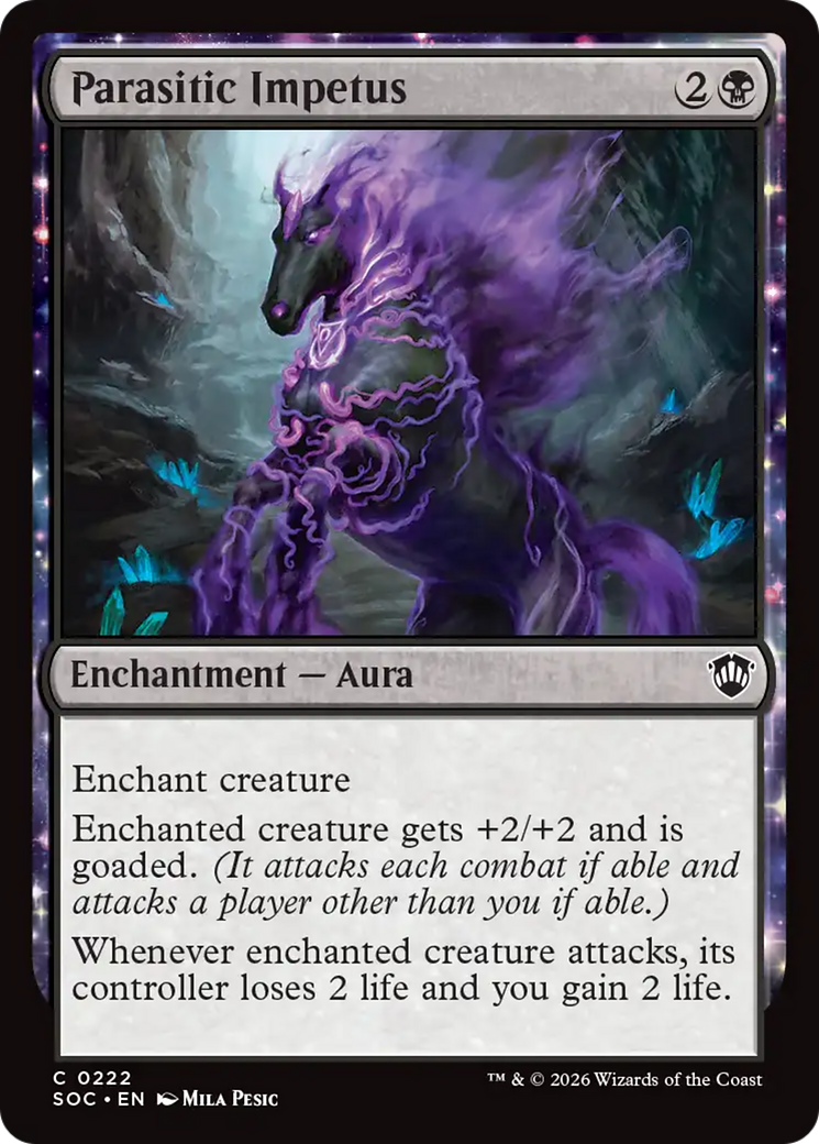 Estímulo parasitario [Commander: Los secretos de Strixhaven]