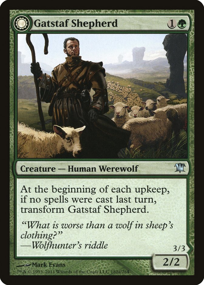 Berger de Gatstaf // Hurleur de Gatstaf [Innistrad]