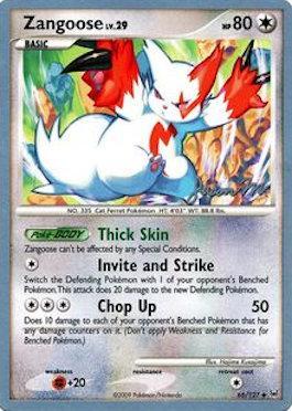 Zangoose NV.29 (66/127) (Queengar - Jason Martinez) [Campeonatos Mundiales 2009]