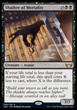 Ombre de la mortalité (Pack promo) [Promos Les rues de la Nouvelle-Capenna]