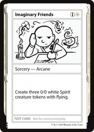 Amis imaginaires (Édition 2021) [Cartes de test Mystère Booster]