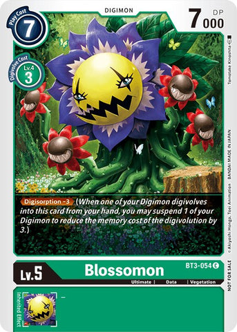 Blossomon [BT3-054] (Fête des Dresseurs Vol. 5) [Promos de Boosters Spéciaux de Sortie]