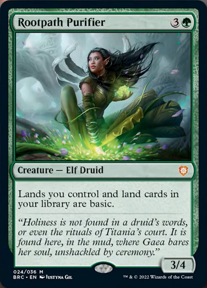 Purificateur de chemin-racine [Magic: The Gathering—Commander — Les Frères d'Armes]