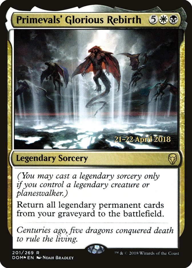 Renaissance glorieuse des Primordiaux [Promos d'avant-première Dominaria]