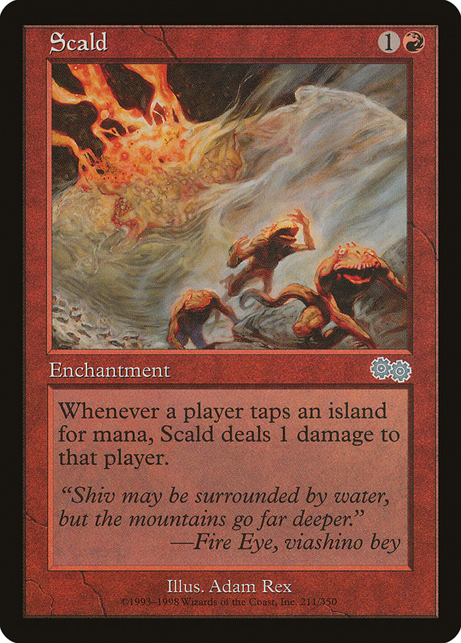 Échauder [Saga d'Urza]