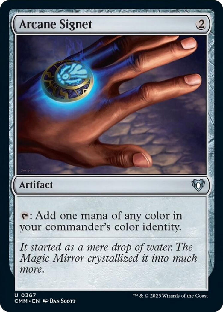 Cachet arcanique [Commander Masters]