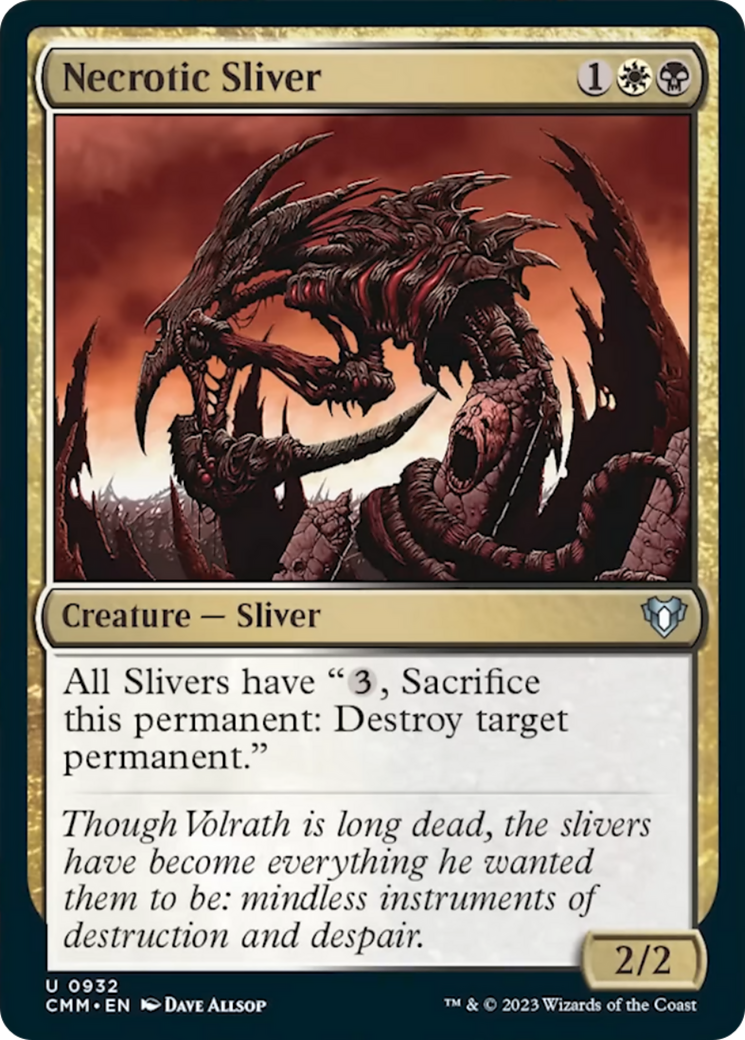 Éclat nécrotique [Commander Masters]