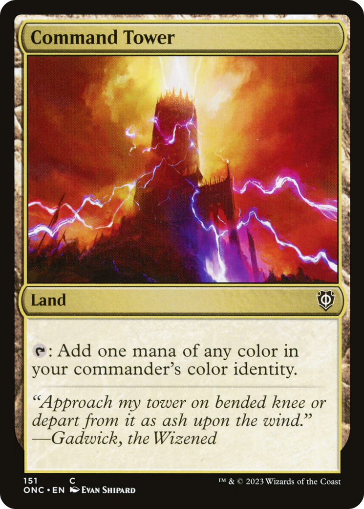 Tour de commandement [Phyrexia : Tout sera un Commander]
