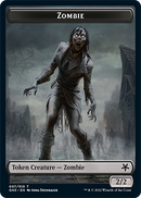 Zombie // Jeton Trésor recto-verso [Soirée jeux : Jetons Bataille générale]