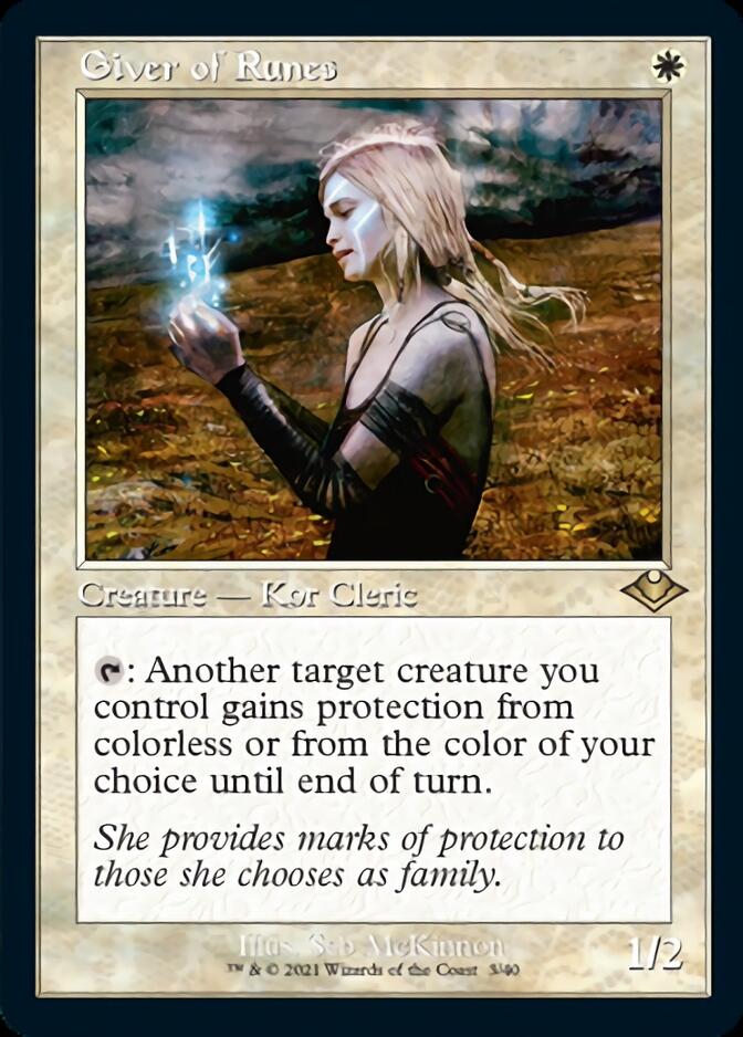 Donneuse de runes (Rétro) [Horizons du modern]