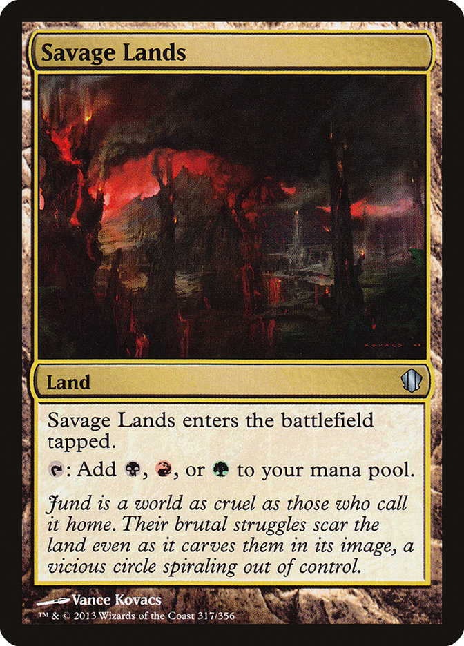Tierras Salvajes [Commander 2013]