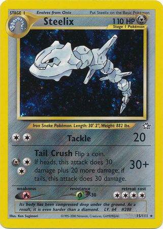 Steelix (15/111) [Neo Génesis Ilimitado]