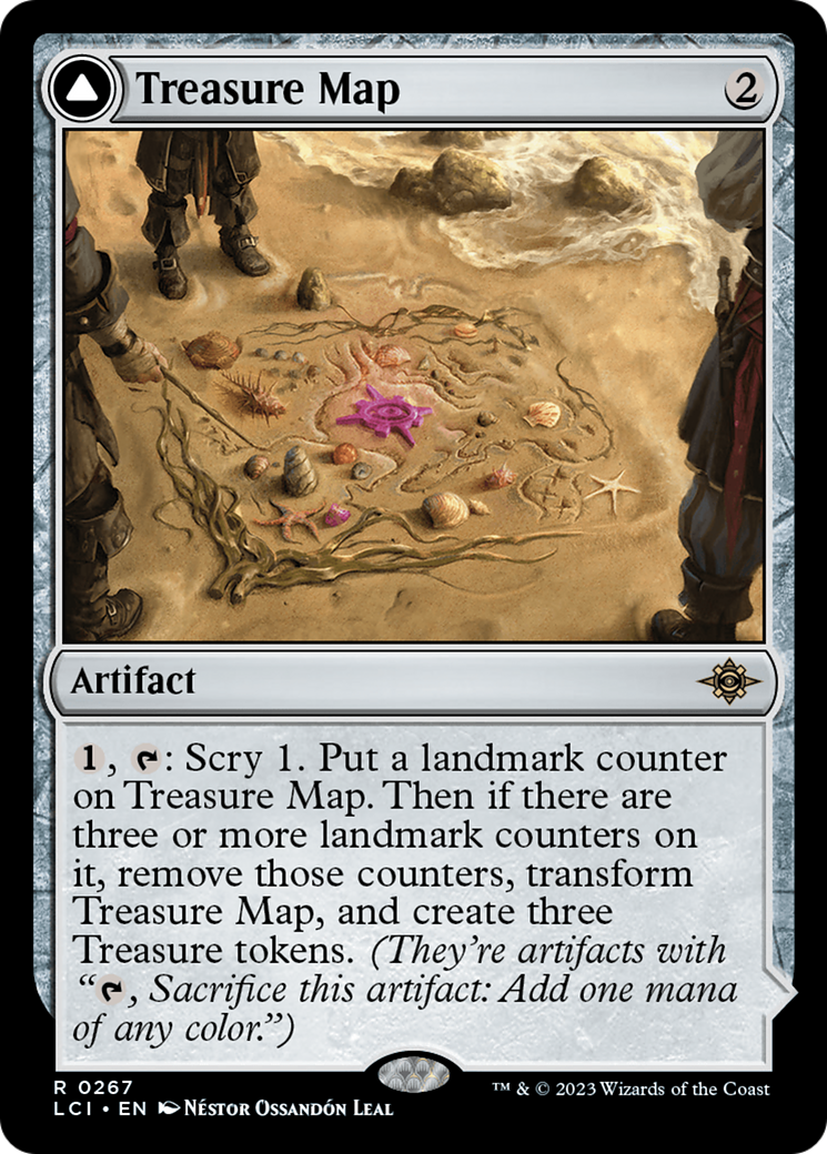 Mapa del Tesoro // Ensenada del Tesoro [Las Cavernas Perdidas de Ixalan]