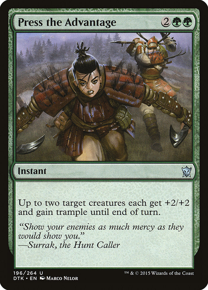 Exploitez l'avantage [Dragons de Tarkir]