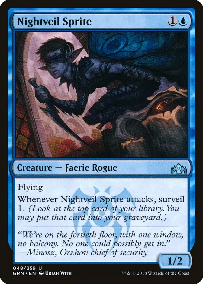 Sprite de Voile-nocturne [Guilds of Ravnica]