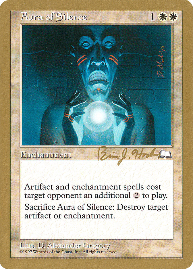 Aura du Silence (Brian Hacker) [Decks des Championnats du Monde 1998]