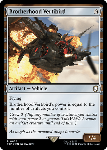 Vertibird de la Hermandad (Surge Foil) [Fallout]