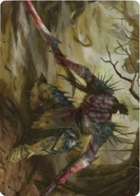 Tarjeta de arte de vampira de alcurnia [Serie de arte de Zendikar Rising]