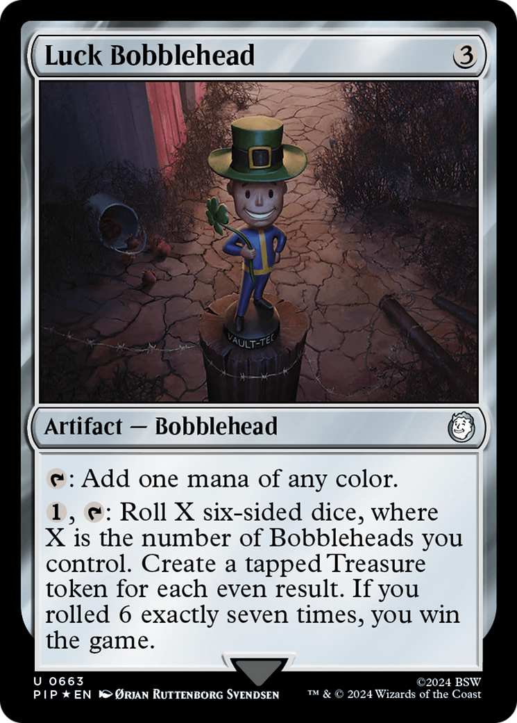Bobblehead Chance (Feuille de surtension) [Fallout]