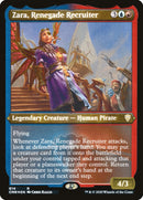 Zara, Reclutadora Renegada (Grabado) [Commander Legends]