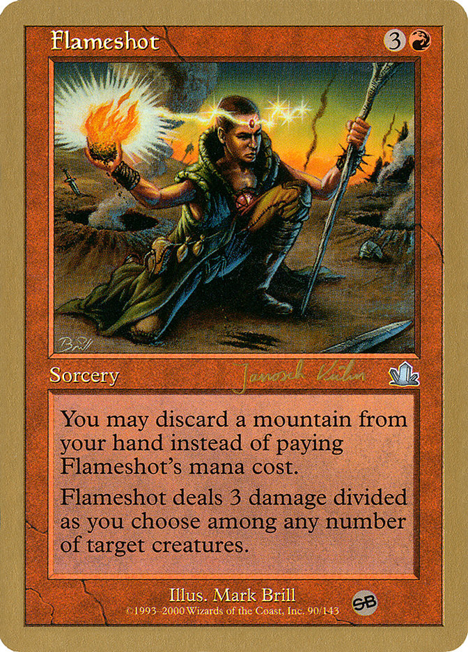 Flameshot (Janosch Kuhn) (SB) [Decks des Championnats du Monde 2000]