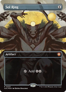 Anneau solaire (Sans bordure) [Secrets de Strixhaven Commander]