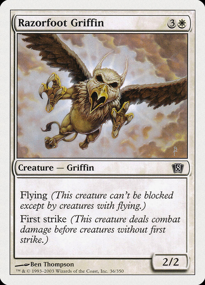 Griffon serrelames [Huitième édition]