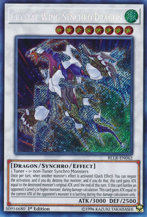 Dragón Sincro Ala Transparente [BLLR-EN062] Secreta Rara