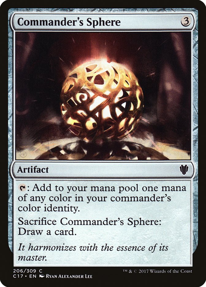 Sphère du commandant [Commander 2017]