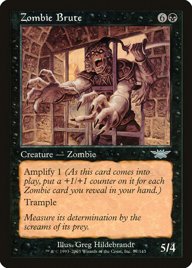 Brute Zombie [Légions]