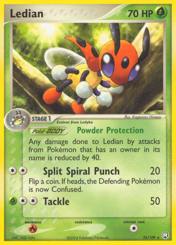 Lédian (23/109) [EX: Retour de la Team Rocket]