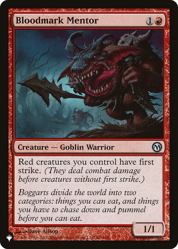 Mentor de la Marca de Sangre [La Lista]