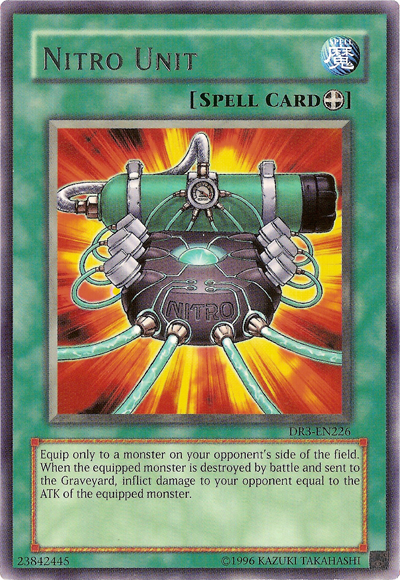 Unité Nitro [DR3-EN226] Rare