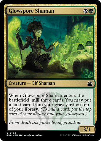 Chamán Esporabrillo [Ravnica Remastered]