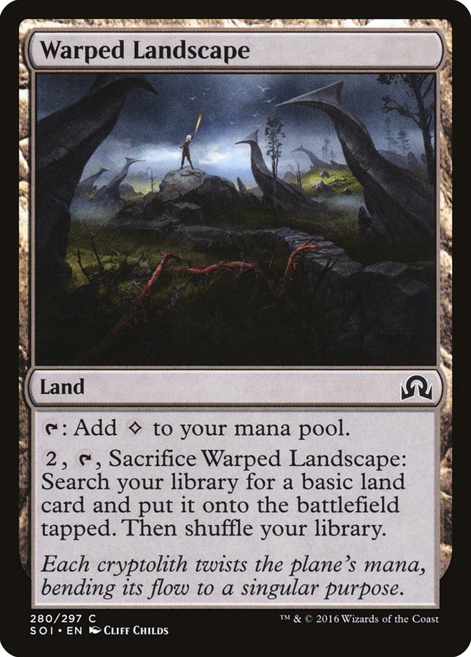 Paysage déformé [Ténèbres sur Innistrad]
