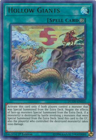 Géants Creux [DUOV-FR055] Ultra Rare