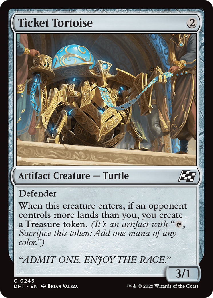 Billet de Tortue [Dérive-Éther]
