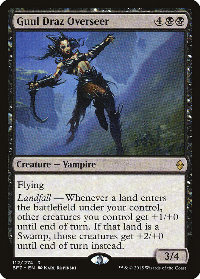 Contrôleur de Guul Draz [Bataille de Zendikar]