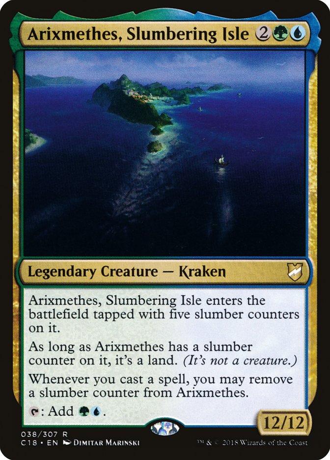 Arixmethes, isla durmiente [Commander 2018]