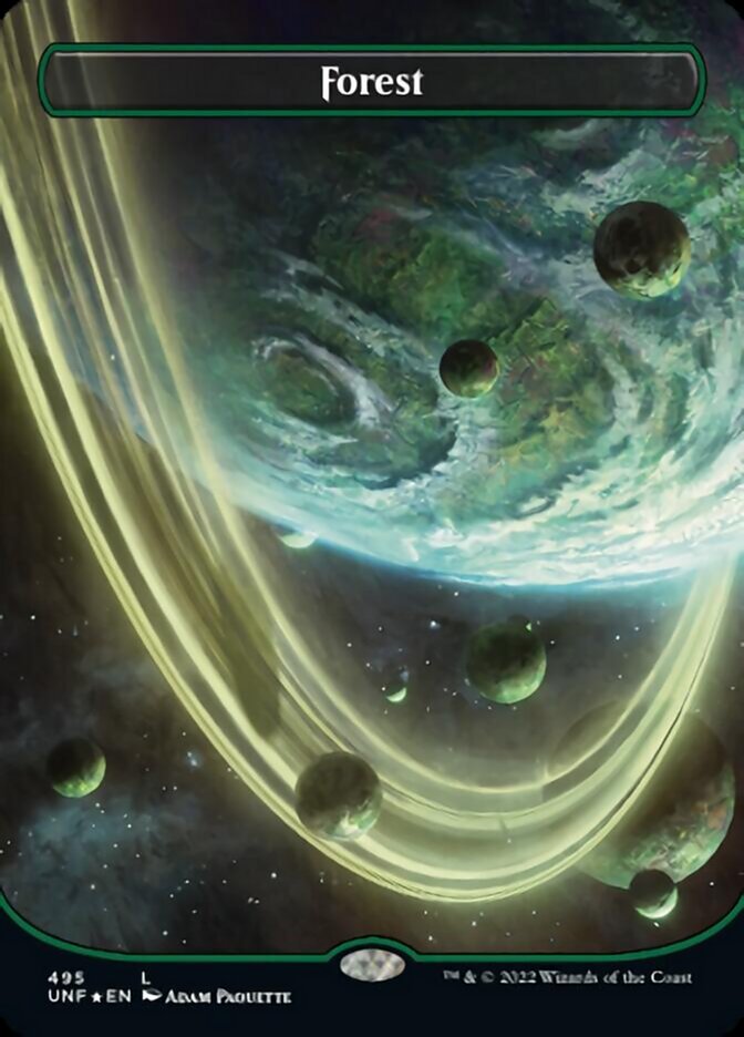 Forêt (495) (Terrain d'espace orbital) (Feuille Galaxie) [Unfinity]