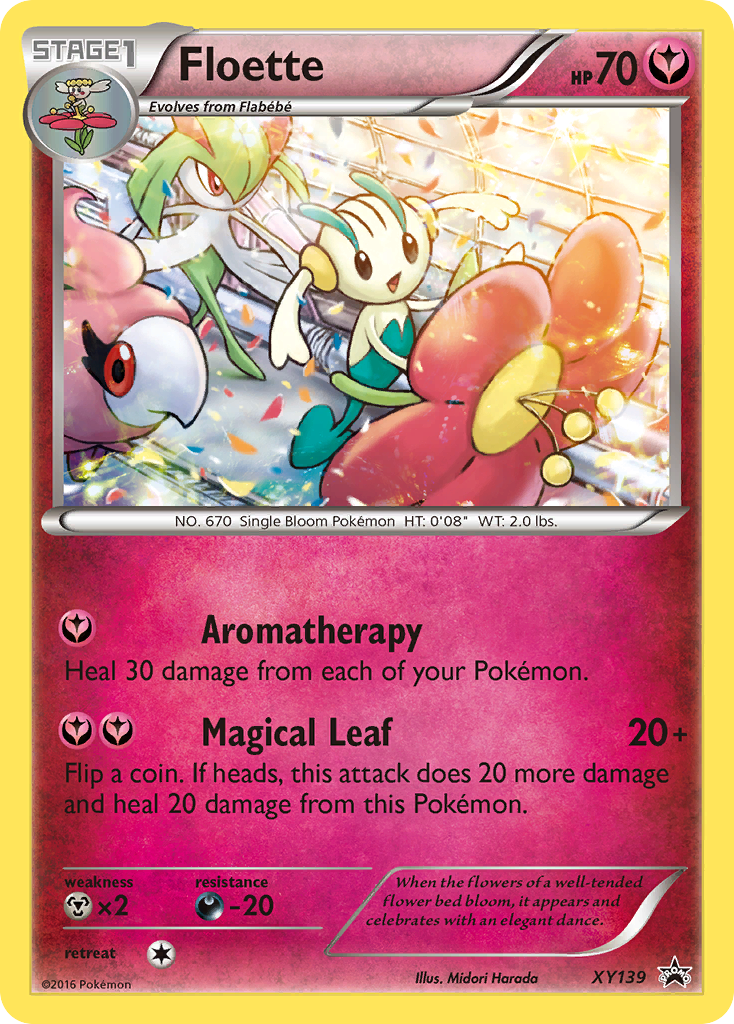 Floette (XY139) [XY : Promo Étoile Noire]