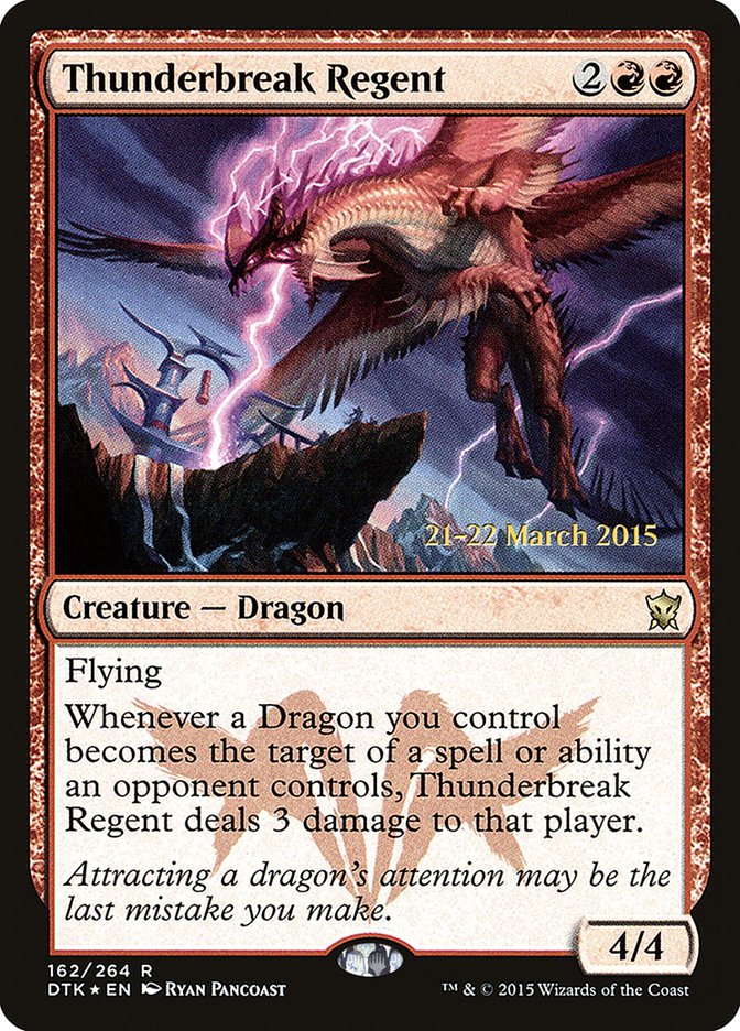 Régent Brise-tonnerre [Promos d'avant-première Les Dragons de Tarkir]