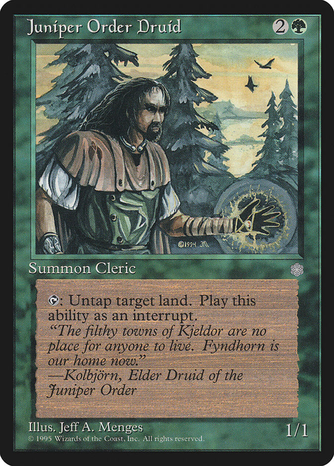 Druide de l'Ordre de Juniper [Ère Glaciaire]