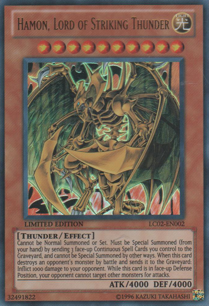 Hamon, Seigneur du Tonnerre Frappant [LC02-EN002] Ultra Rare