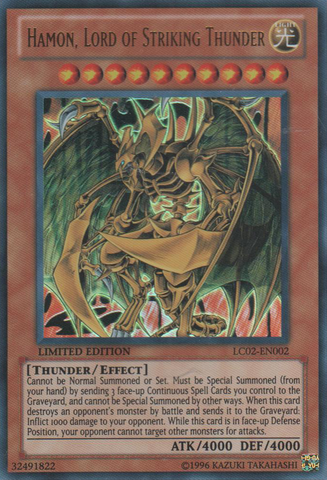 Hamon, Seigneur du Tonnerre Frappant [LC02-EN002] Ultra Rare