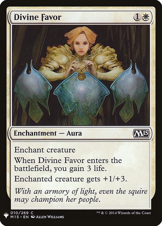 Faveur divine [Booster mystère]