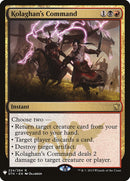 Comando de Kolaghan [Mystery Booster]